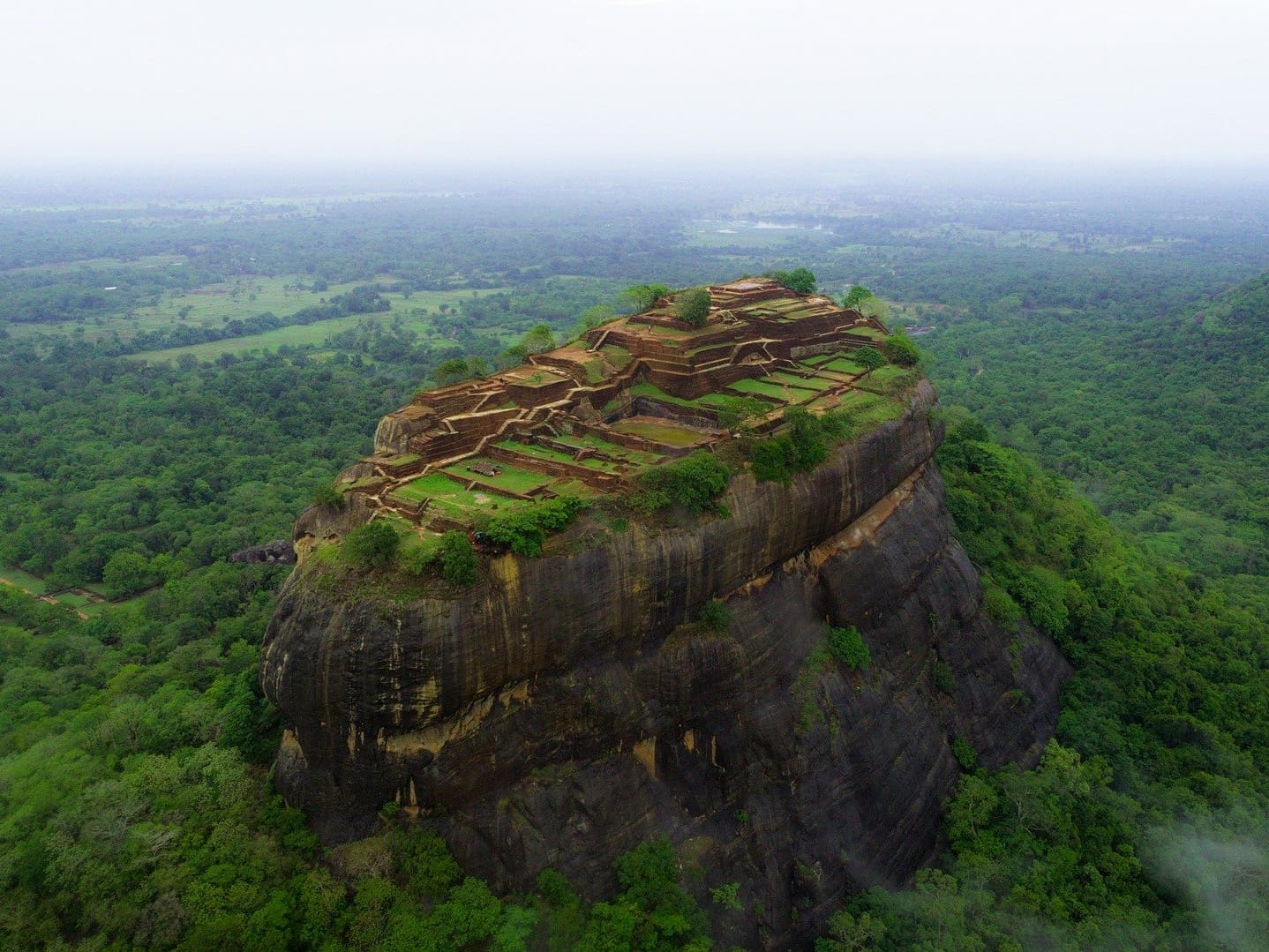 Lion rock in Sri Lanka