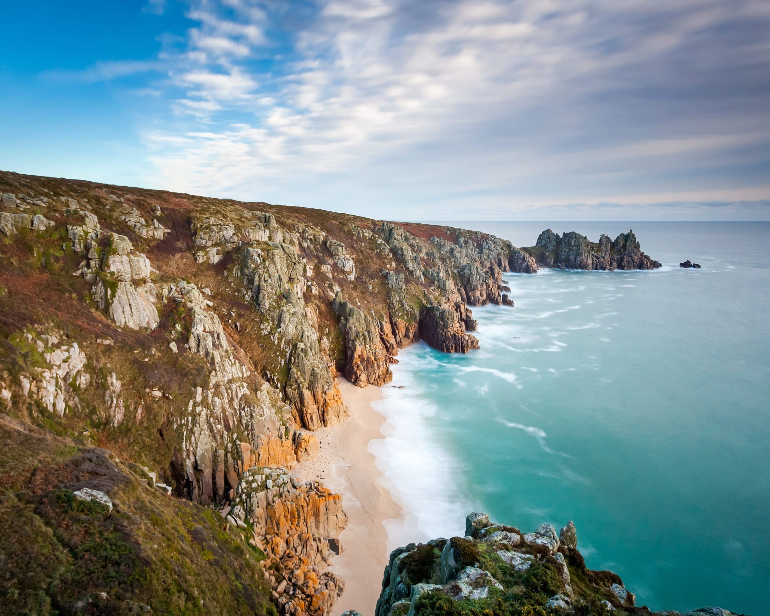 Pedn Vounder Beach, Cornwall