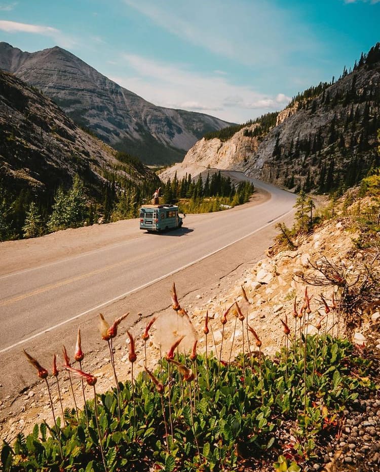Incredible scenery on the Alaska Highway