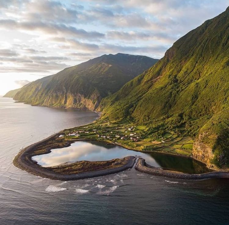Secluded rock pool on the mountainside at Faja da Caldeira de Santo Cristo - The 15 Best Beaches in Azores, Portugal