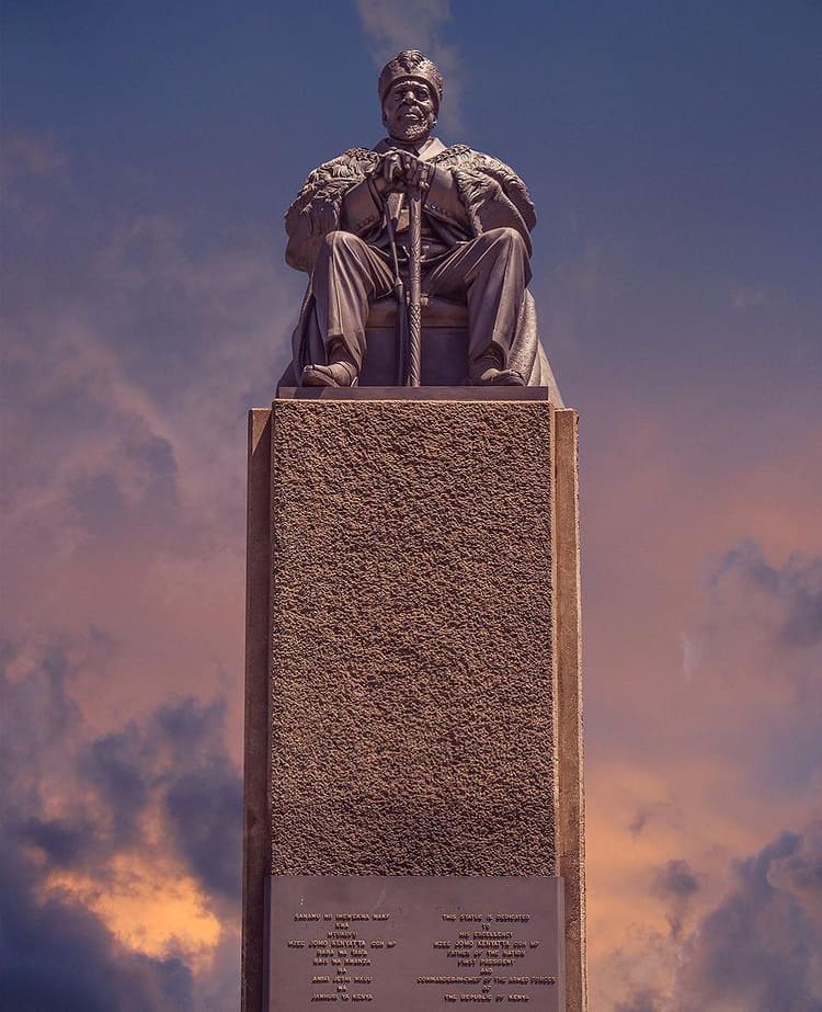 The statue of Jomo Kenyatta outside the conference centre - The 17 Best Things To Do in Nairobi, Kenya