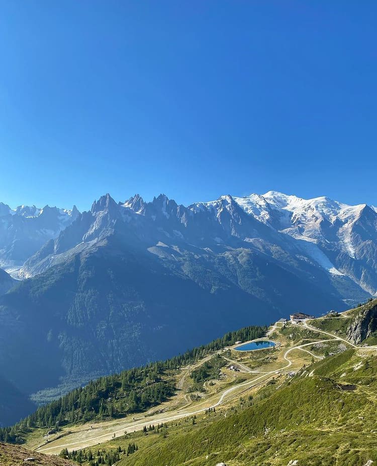 Chamonix in the French Alps