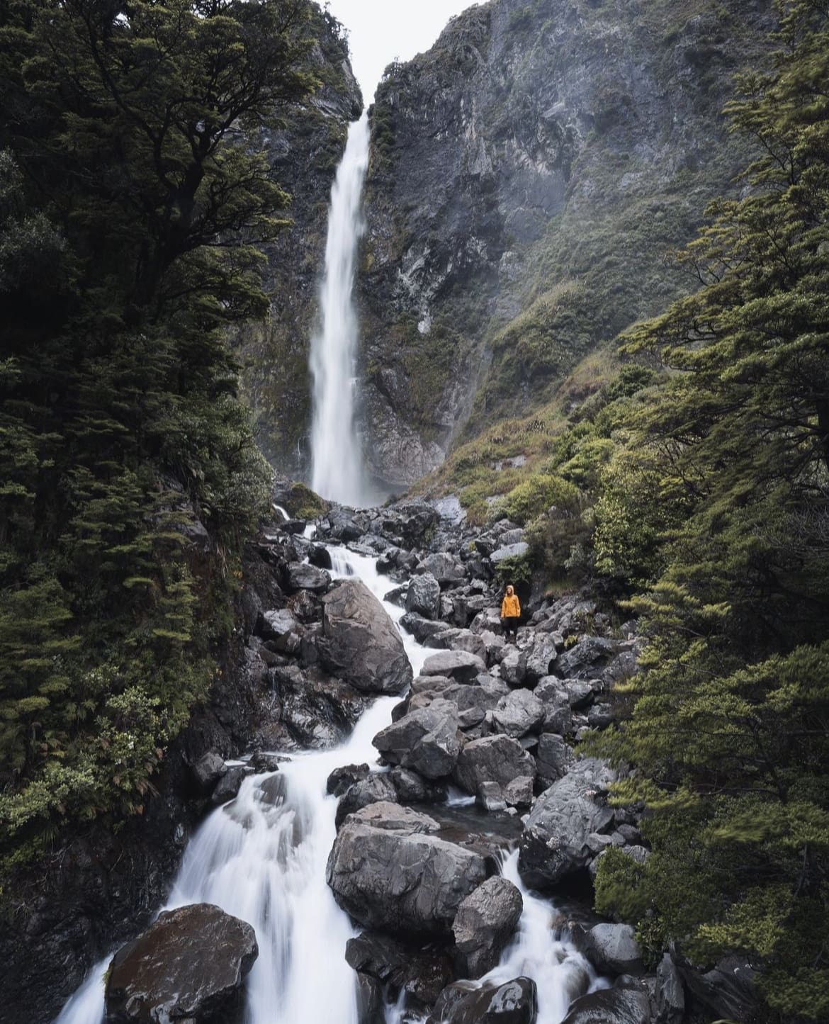 Camping in Arthur's Pass National Park, New Zealand