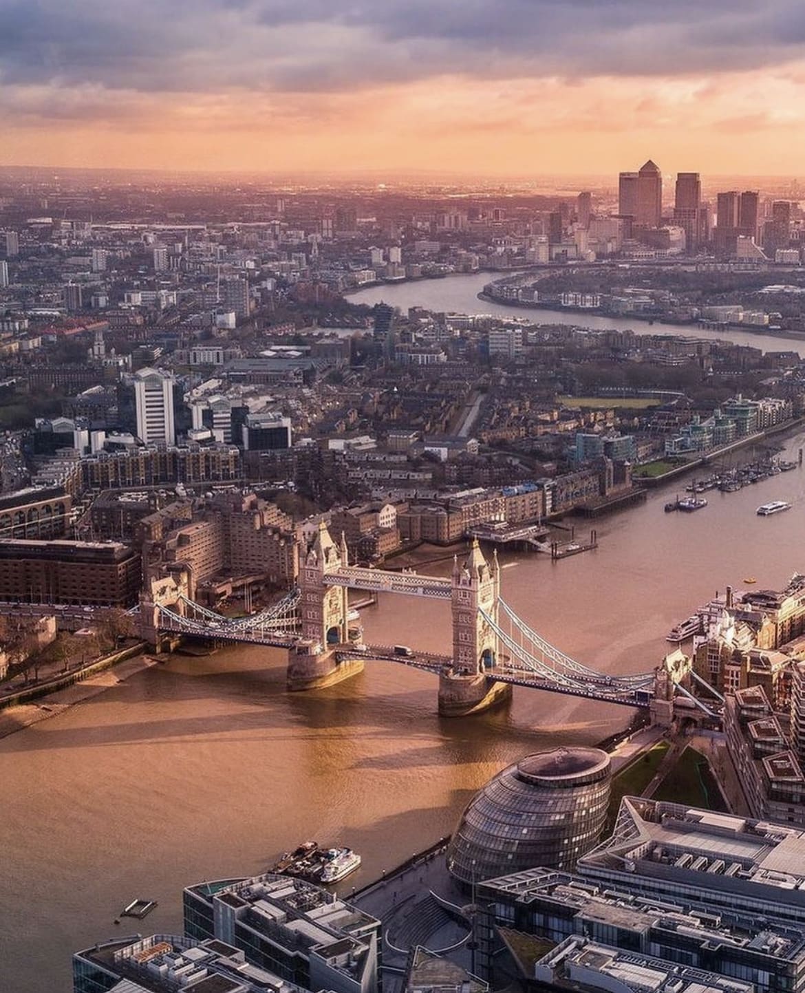 The city of London