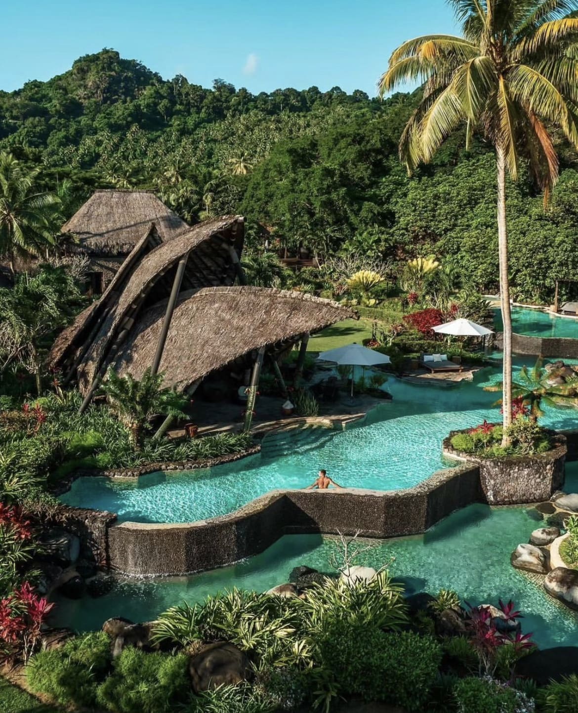 Unwinding in paradise, Fiji