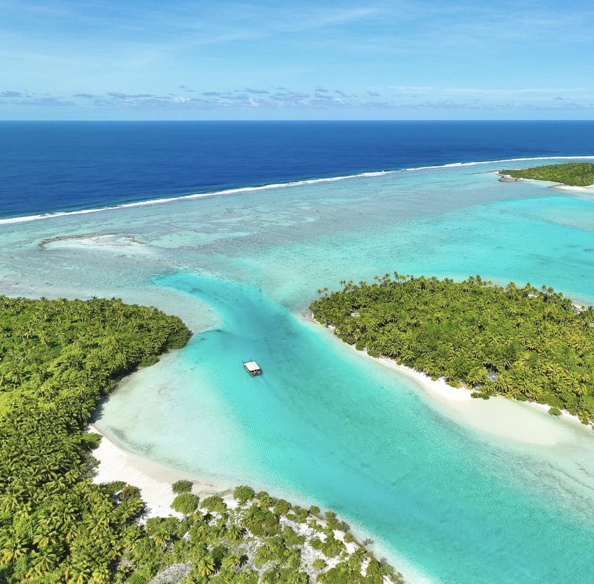 One foot island