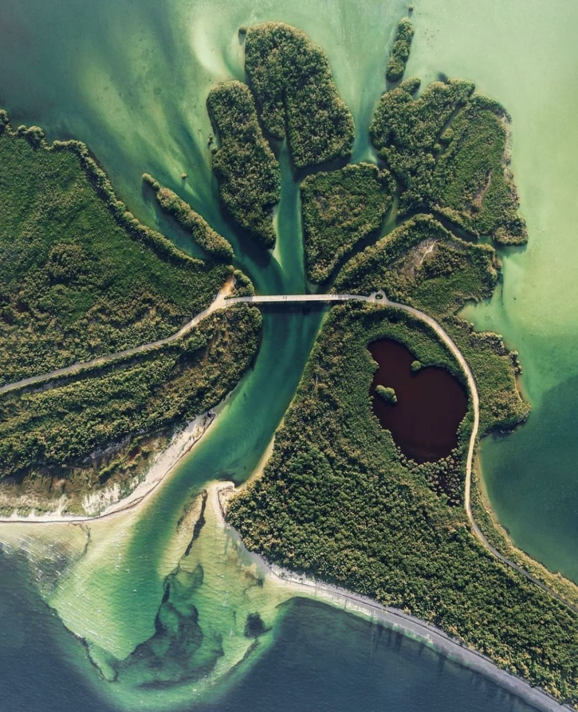 Sian Ka'an from the sky