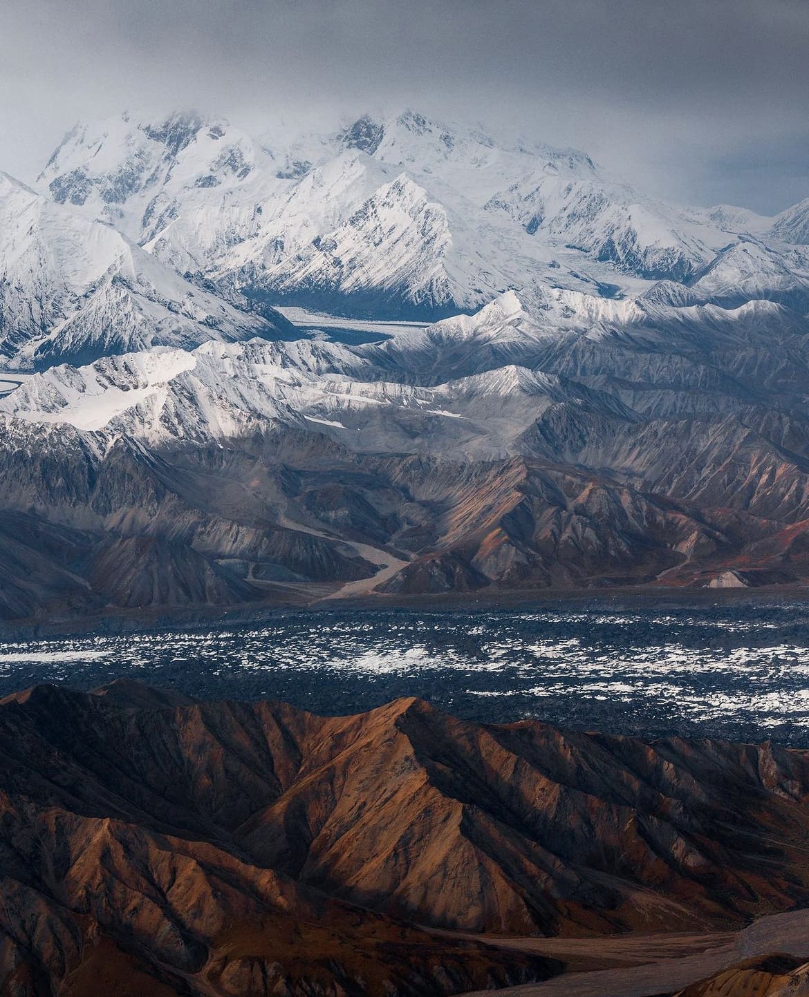 Denali National Park mountains