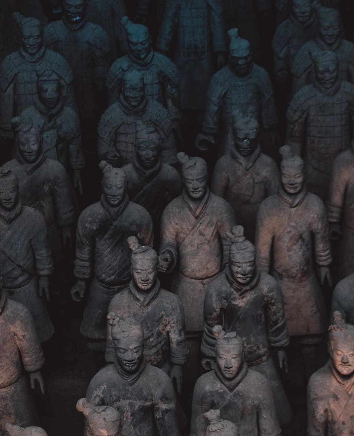 terra-cotta warriors