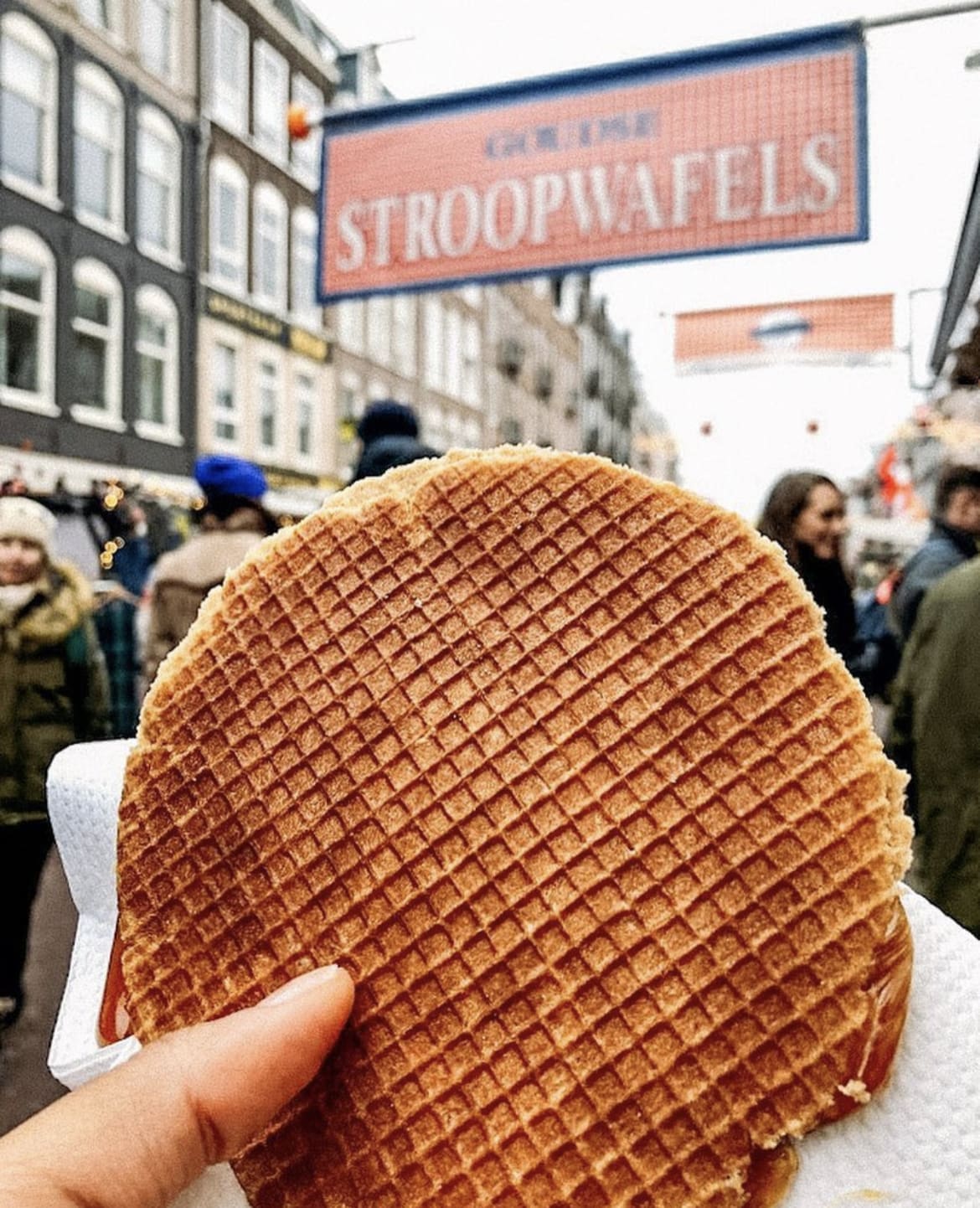 Stroopwafels at Albert Cuypmarkt