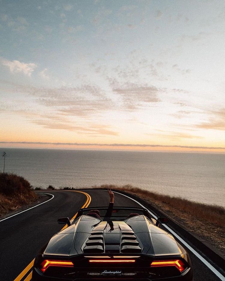 Lamborghini road trip around Blue Ridge Parkway - 11 Of The Best Road Trips In The USA
