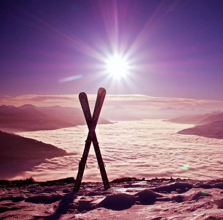 Sunrise views over La Rosiere - The Top 9 Places to Ski in France