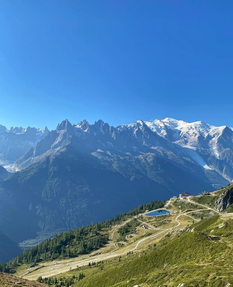 Chamonix in the French Alps