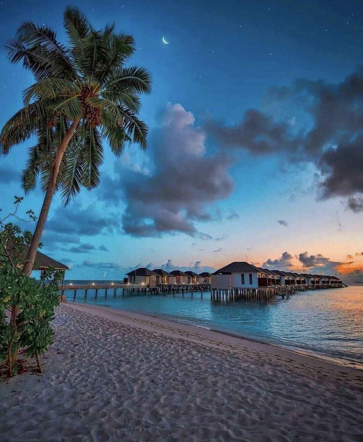 Luxury beach resort