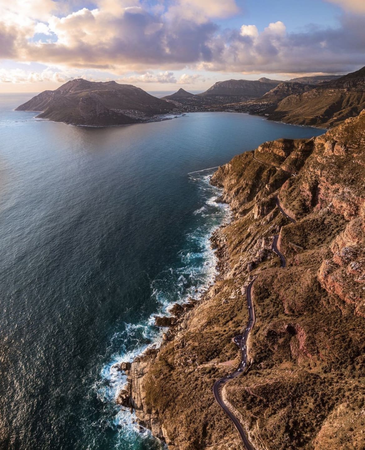 The surreal view from Chapman's Peak
