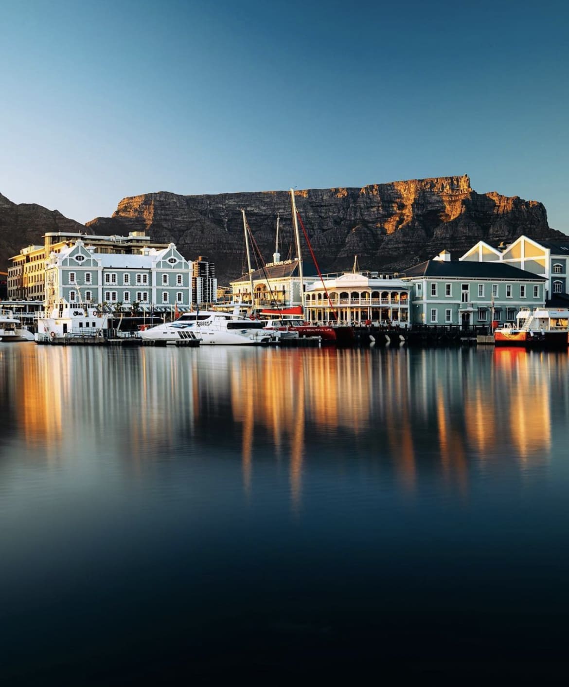 A still day at the V&A Waterfront