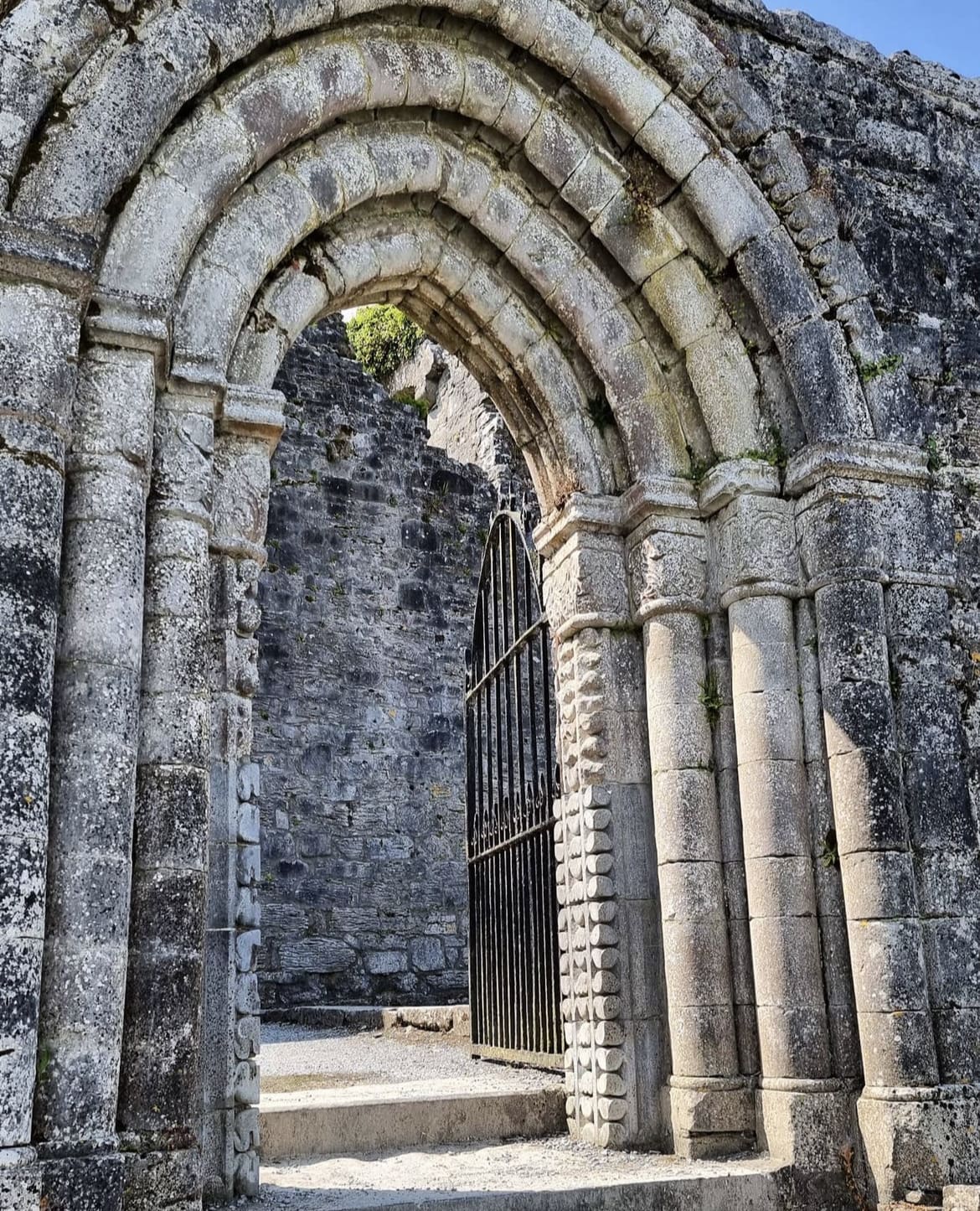 The doorway into Cong Abbey