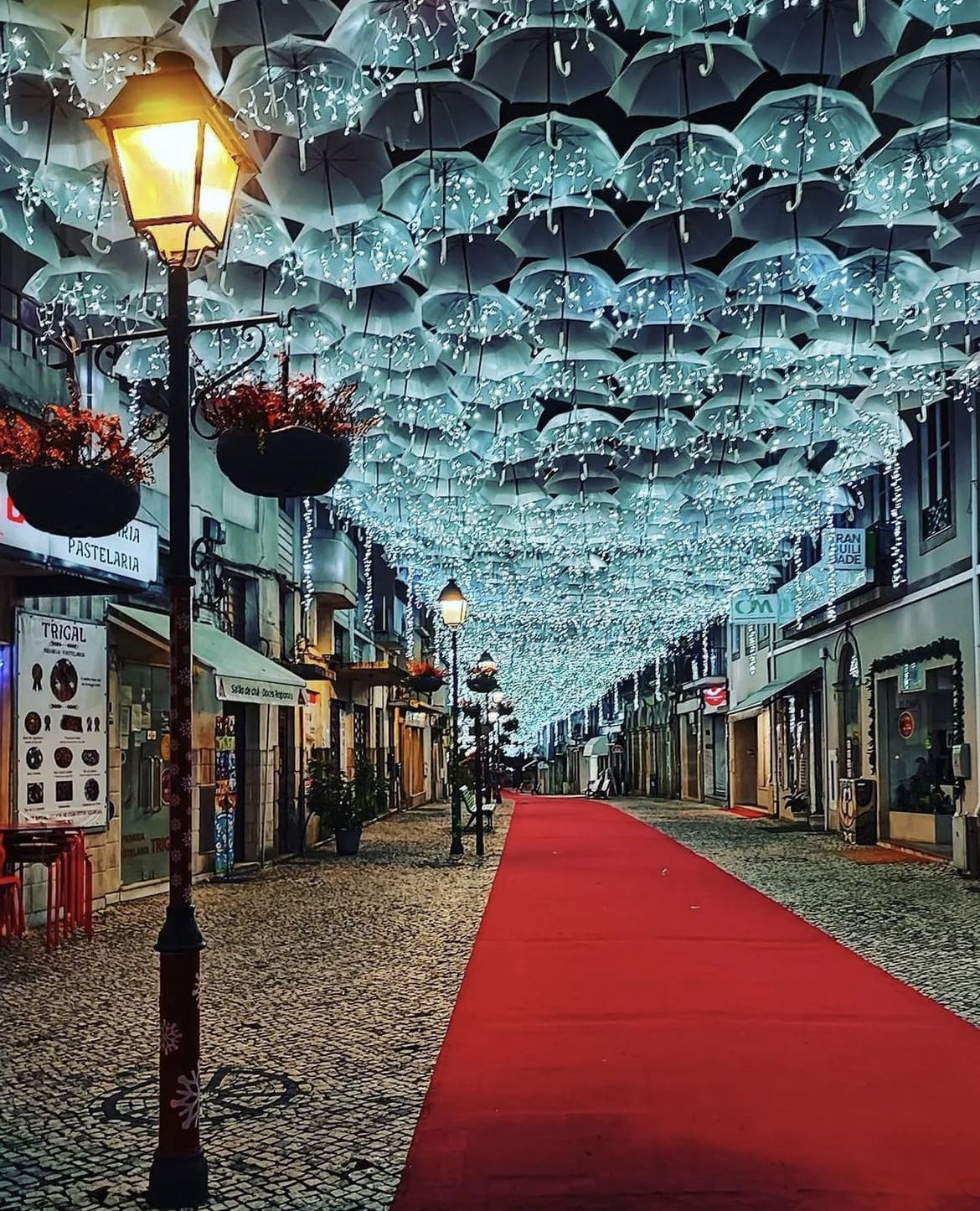 The iconic umbrellas of Agueda