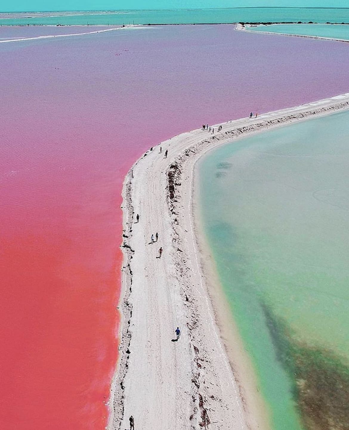 Las Colorades in the Yucatan, Mexico