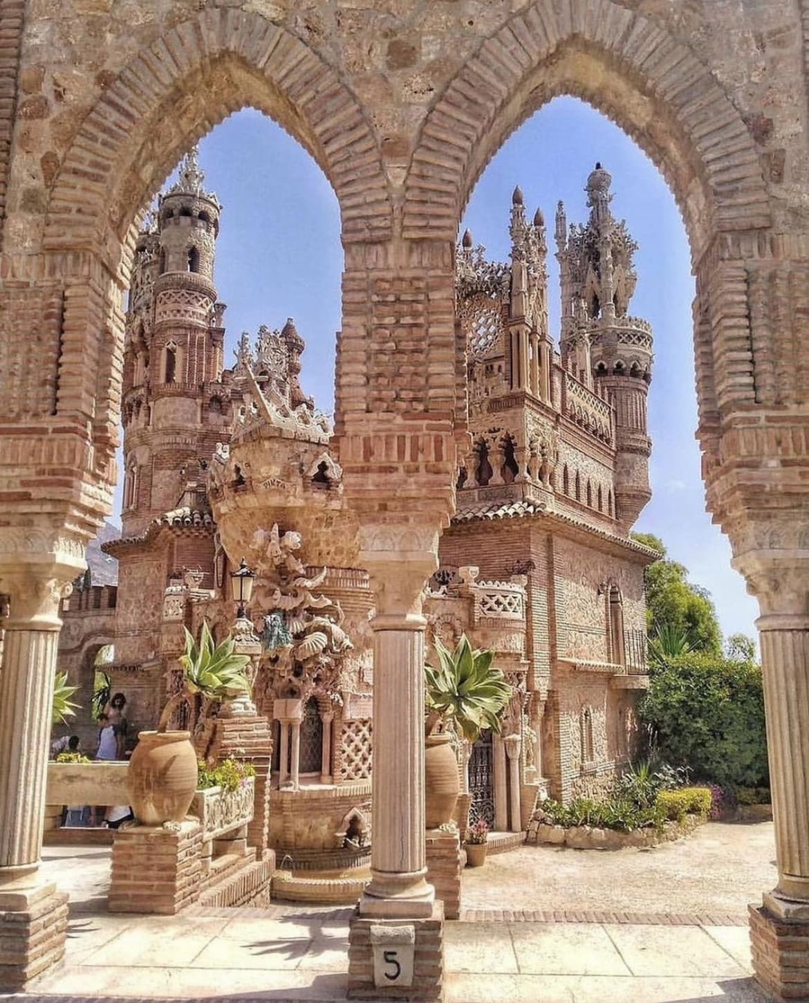 Castillo do Colomares in Andalucia