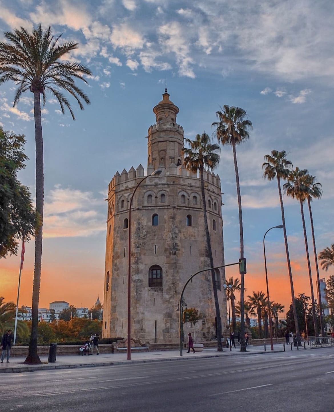 Sunset in Seville - Must-See Tourist Attractions in Spain