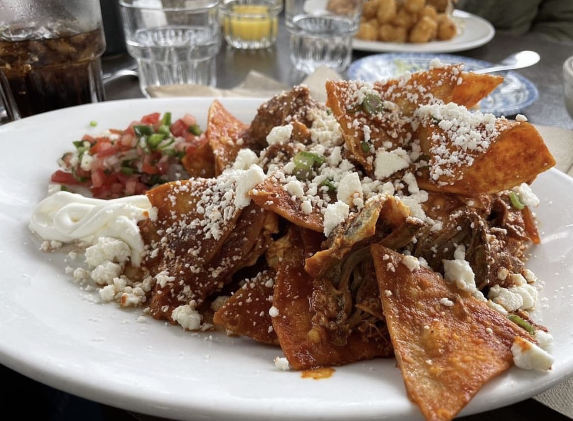 Pulled Pork Chilaquiles
