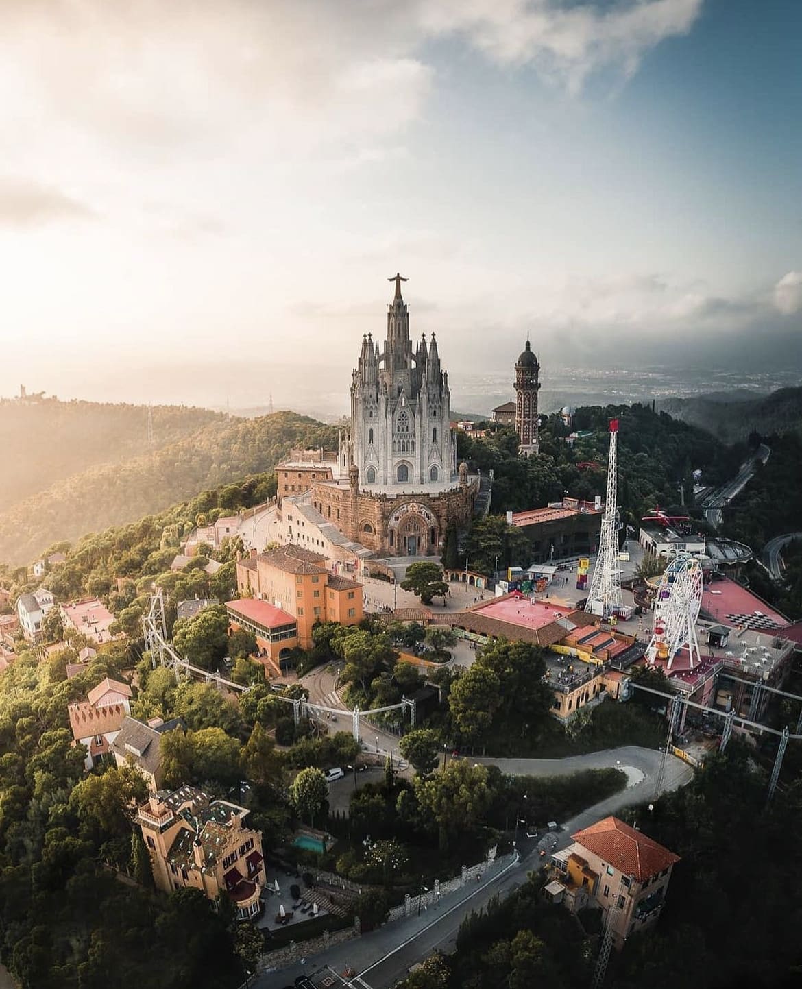 Tibidabo Amusement Park, Barcelona