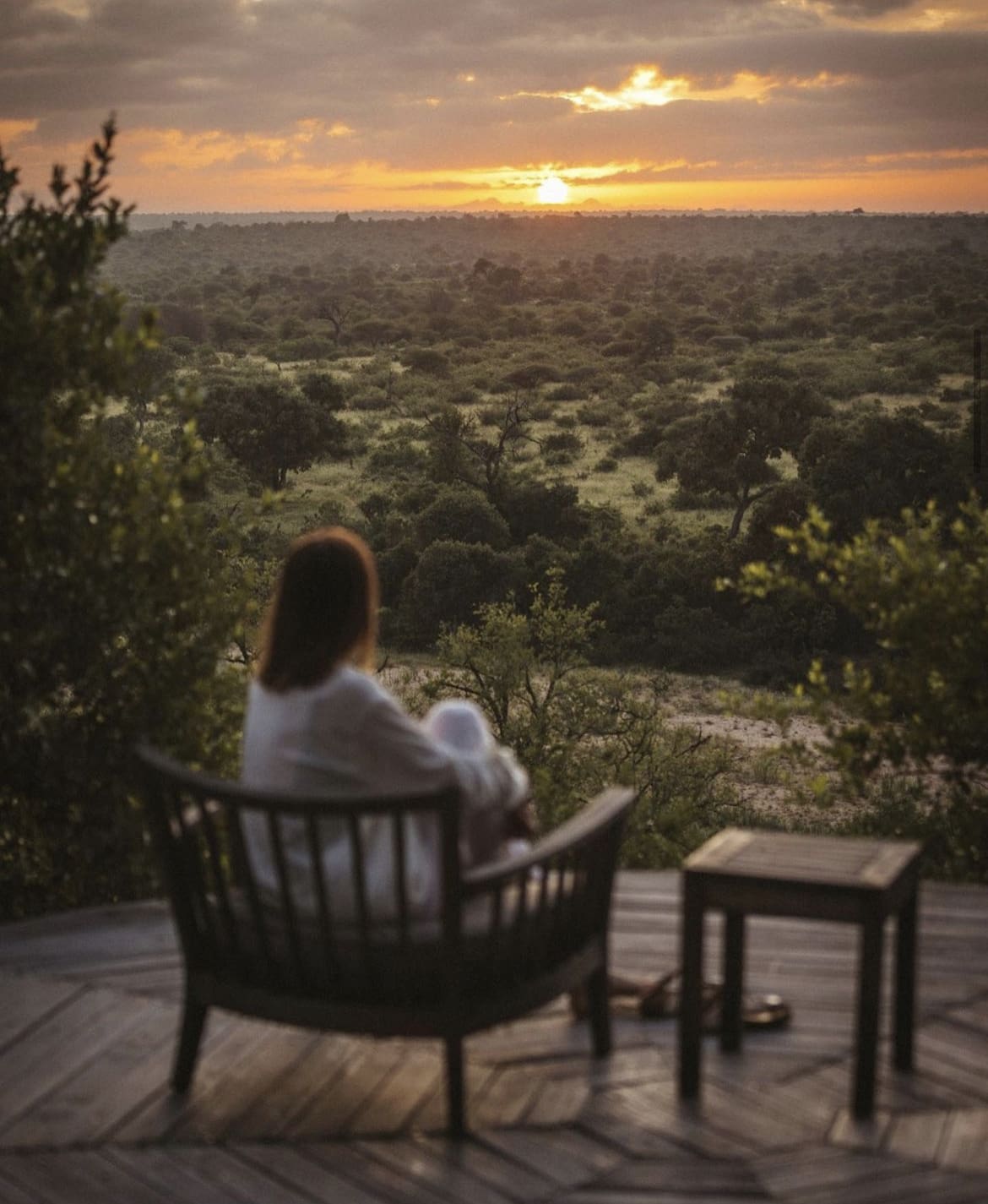Watching the sunset, Kruger National Park