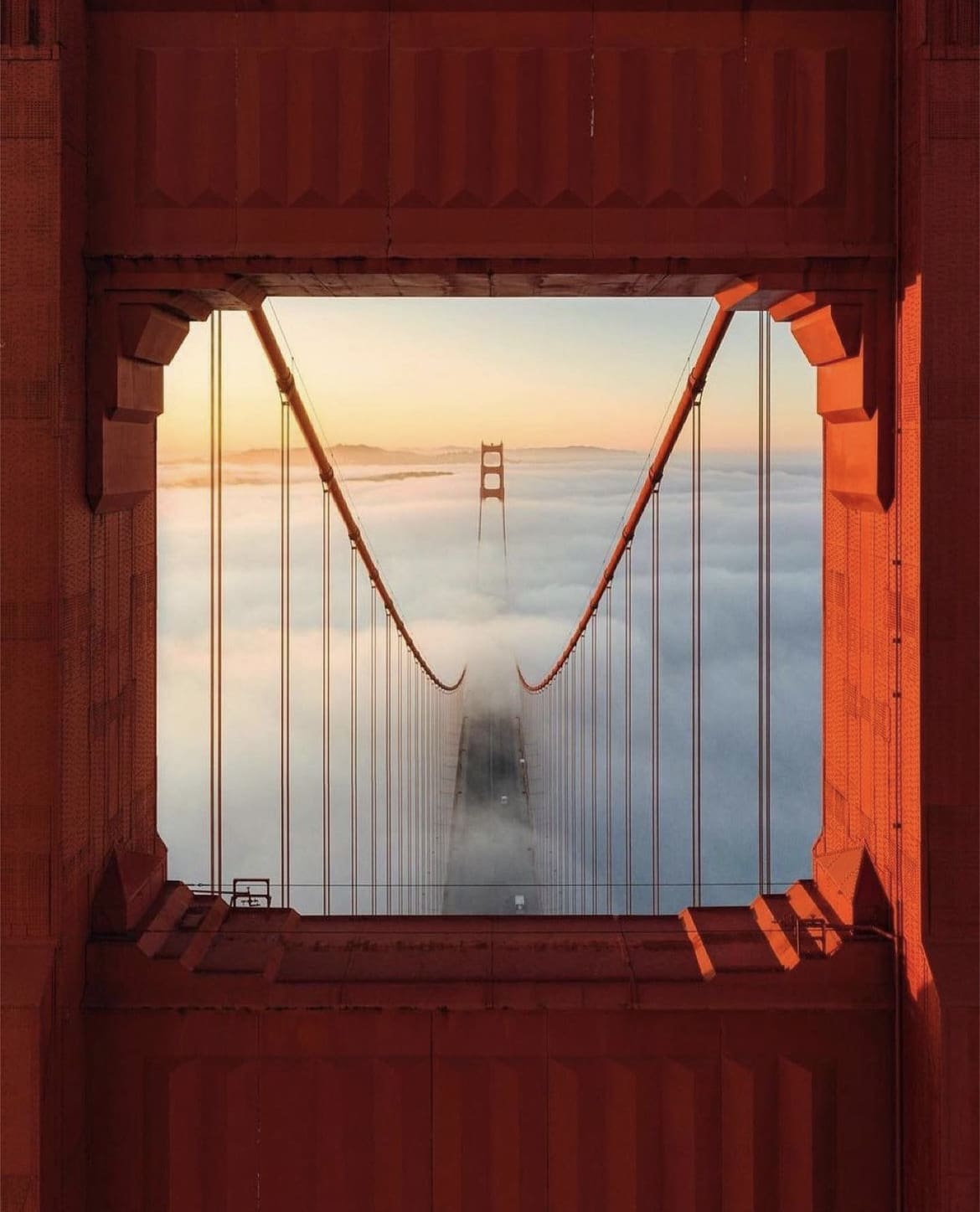 A different perspective of the Golden Gate Bridge
