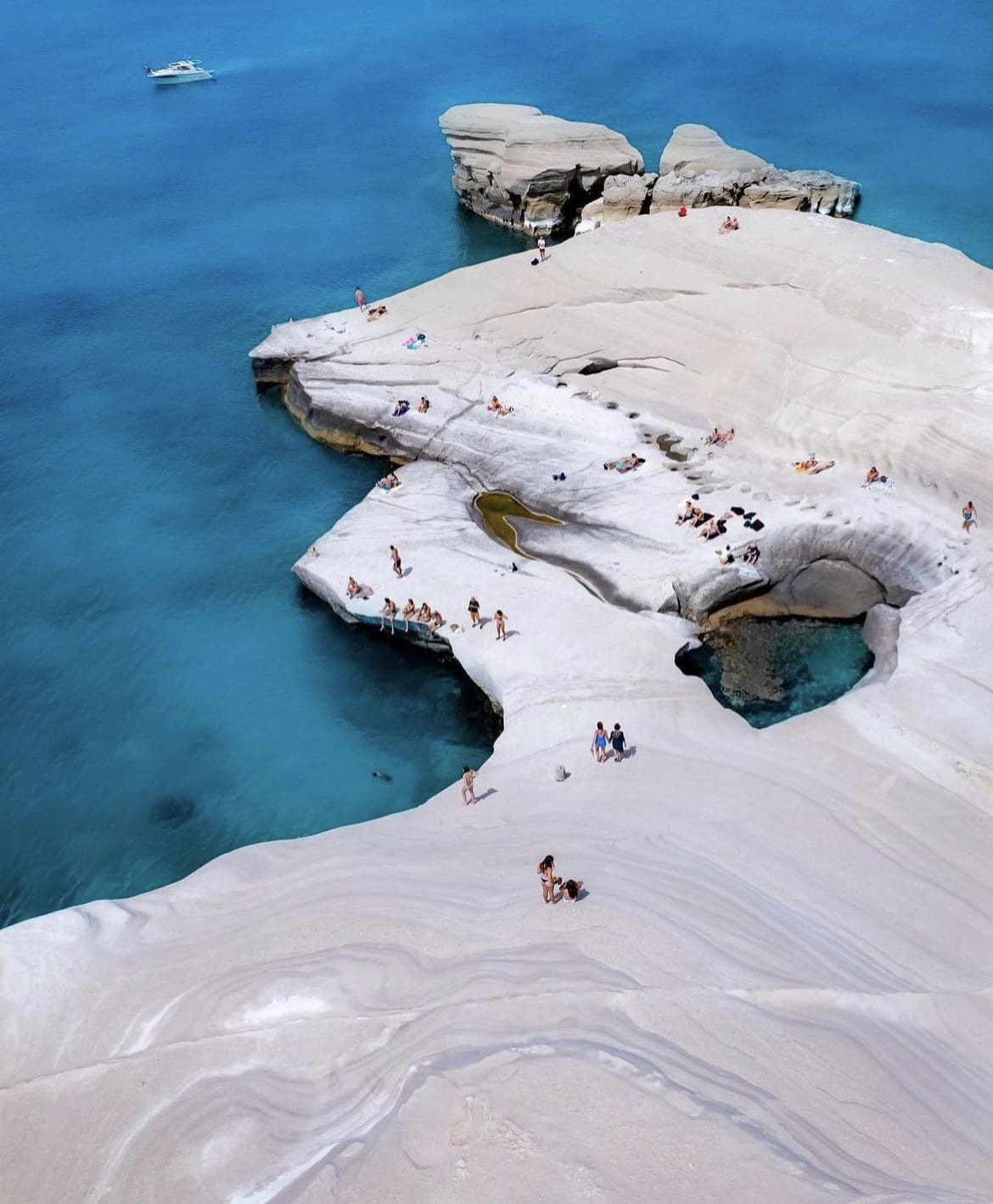 Greece is home to some of the cleanest and clearest waters in the Mediterranean