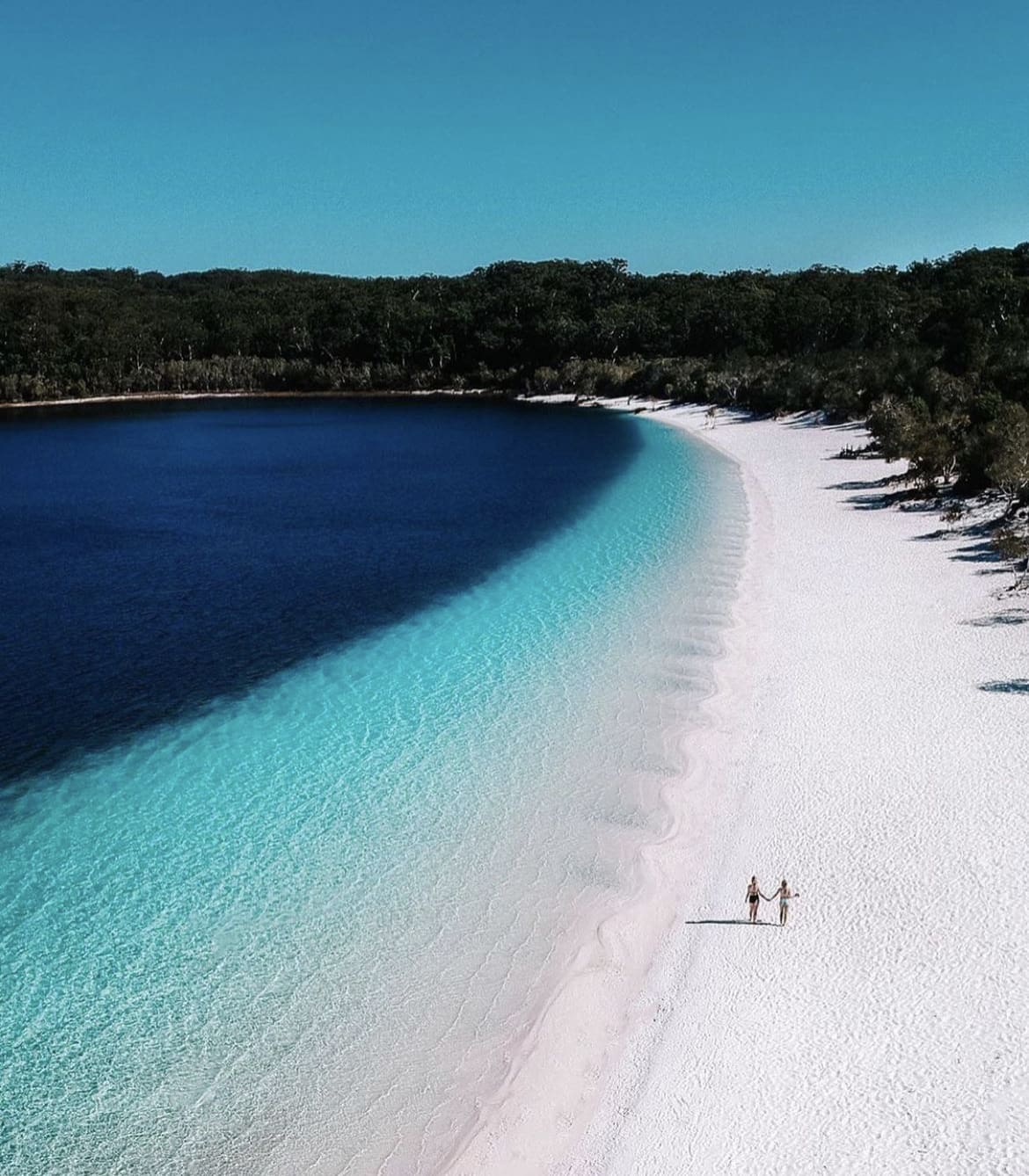 Lake Mckenzie, Frasier Island