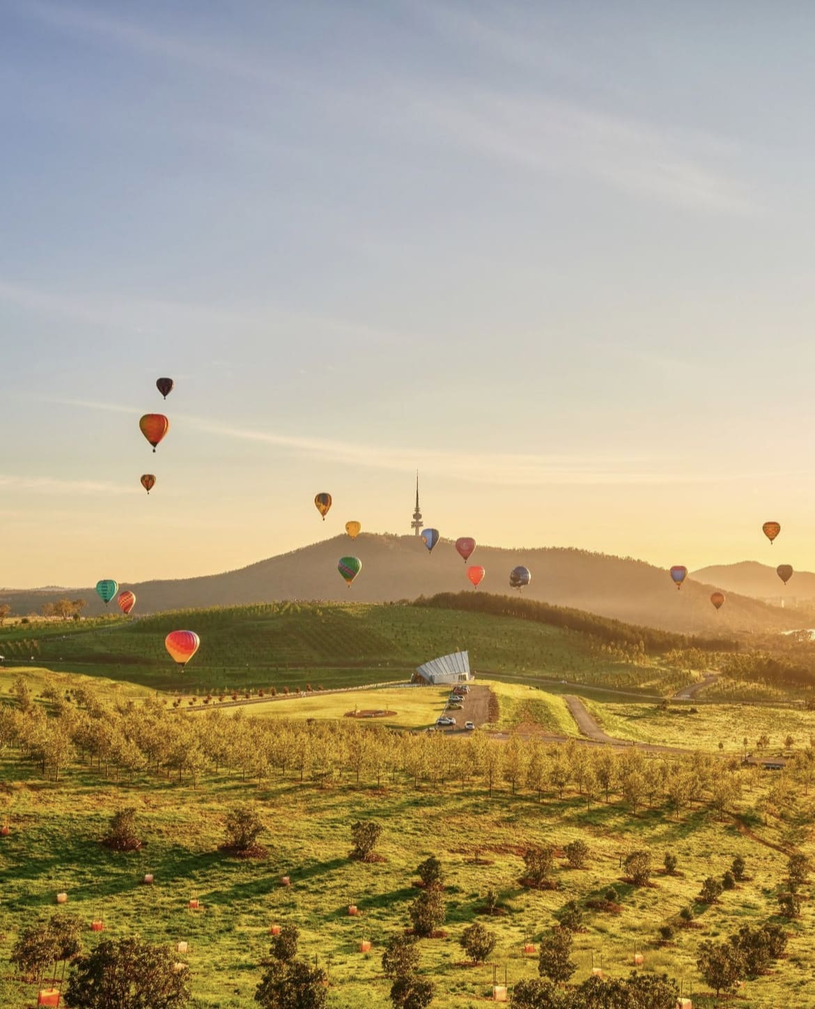 Hot air balloons, Canberra