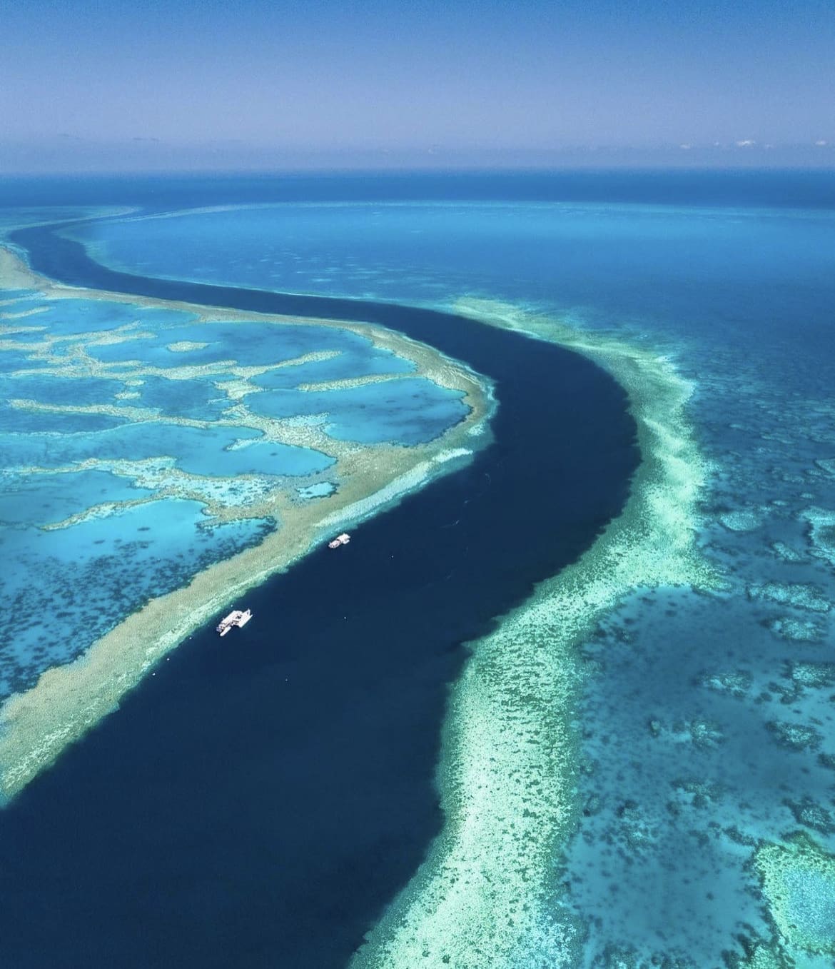 underwater river