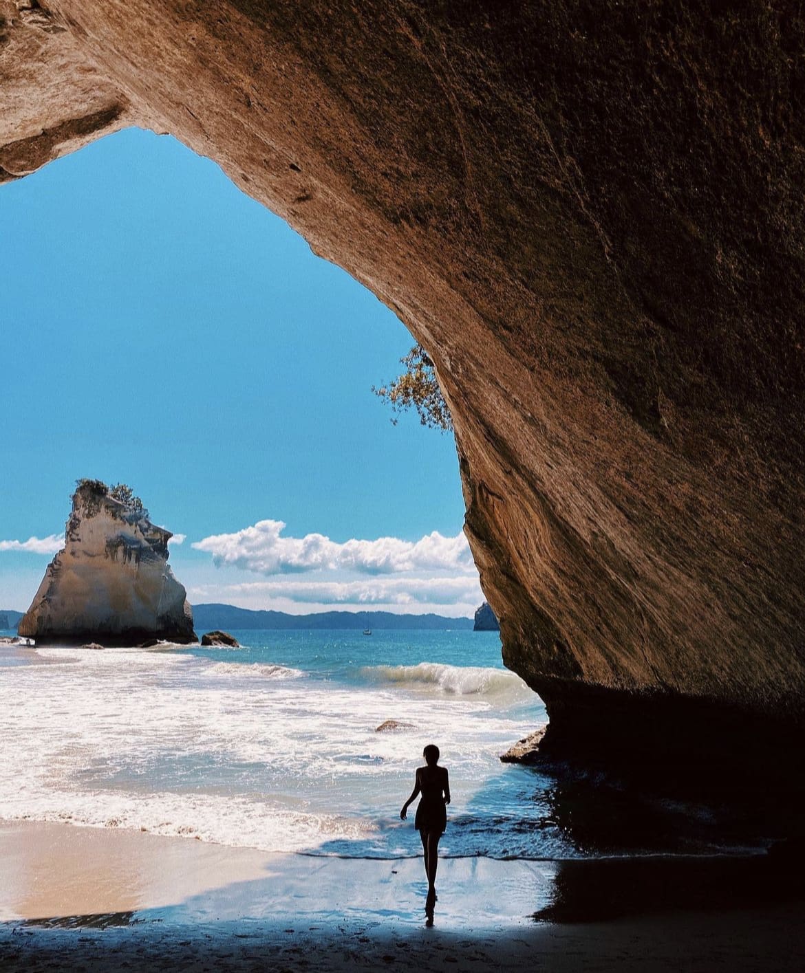 Cathedral Cove, Coromandel Peninsula - Best Road Trips In New Zealand