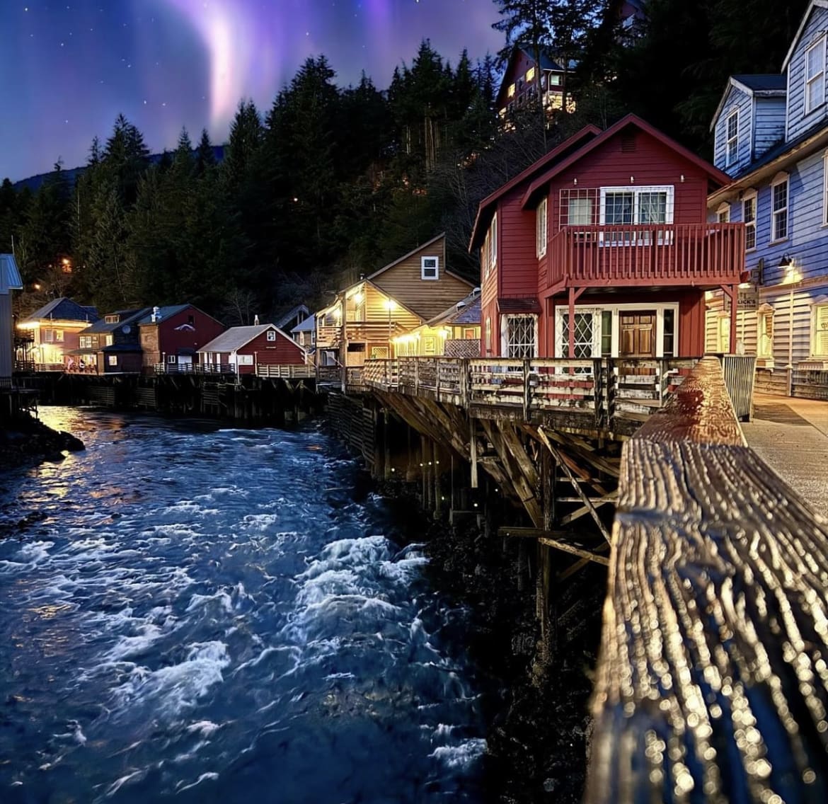 Ketchikan and the Northern Lights