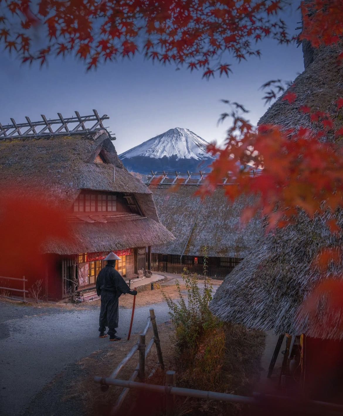 Mount Fuji lends its incredible view to many different locations