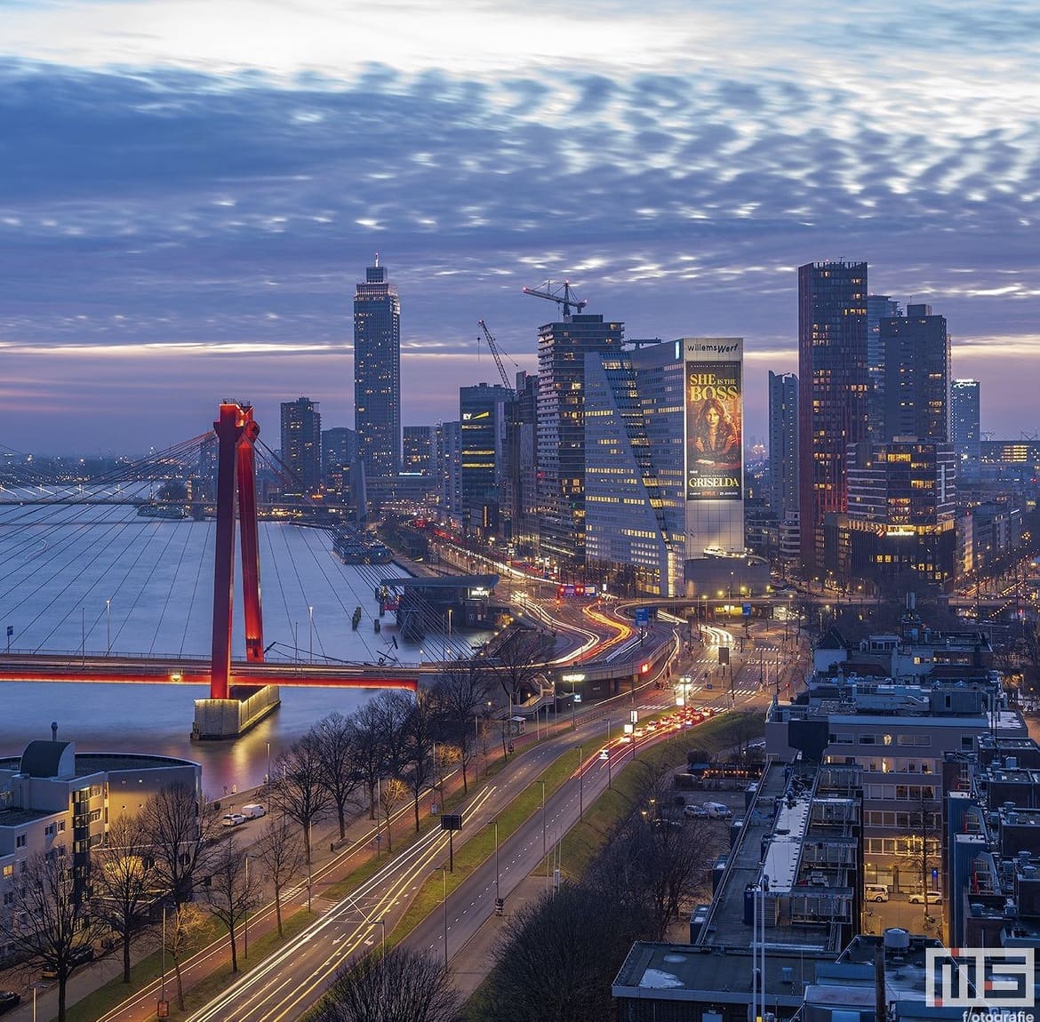 Rotterdam skyline