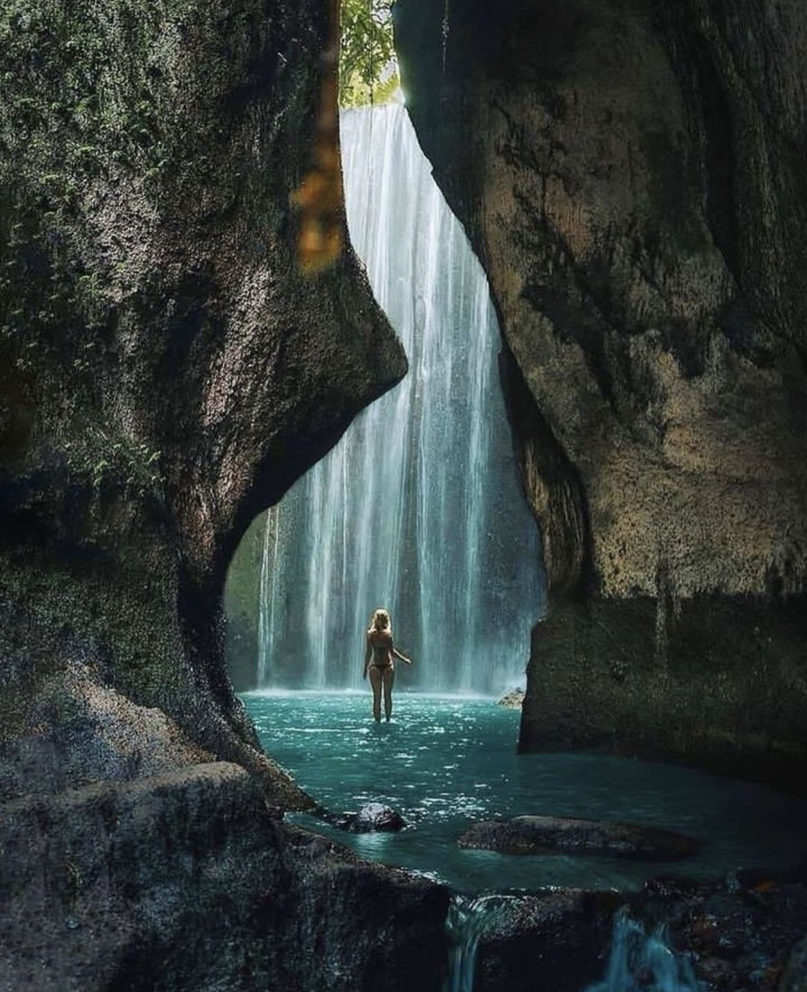 Tukad Cepung Waterfall