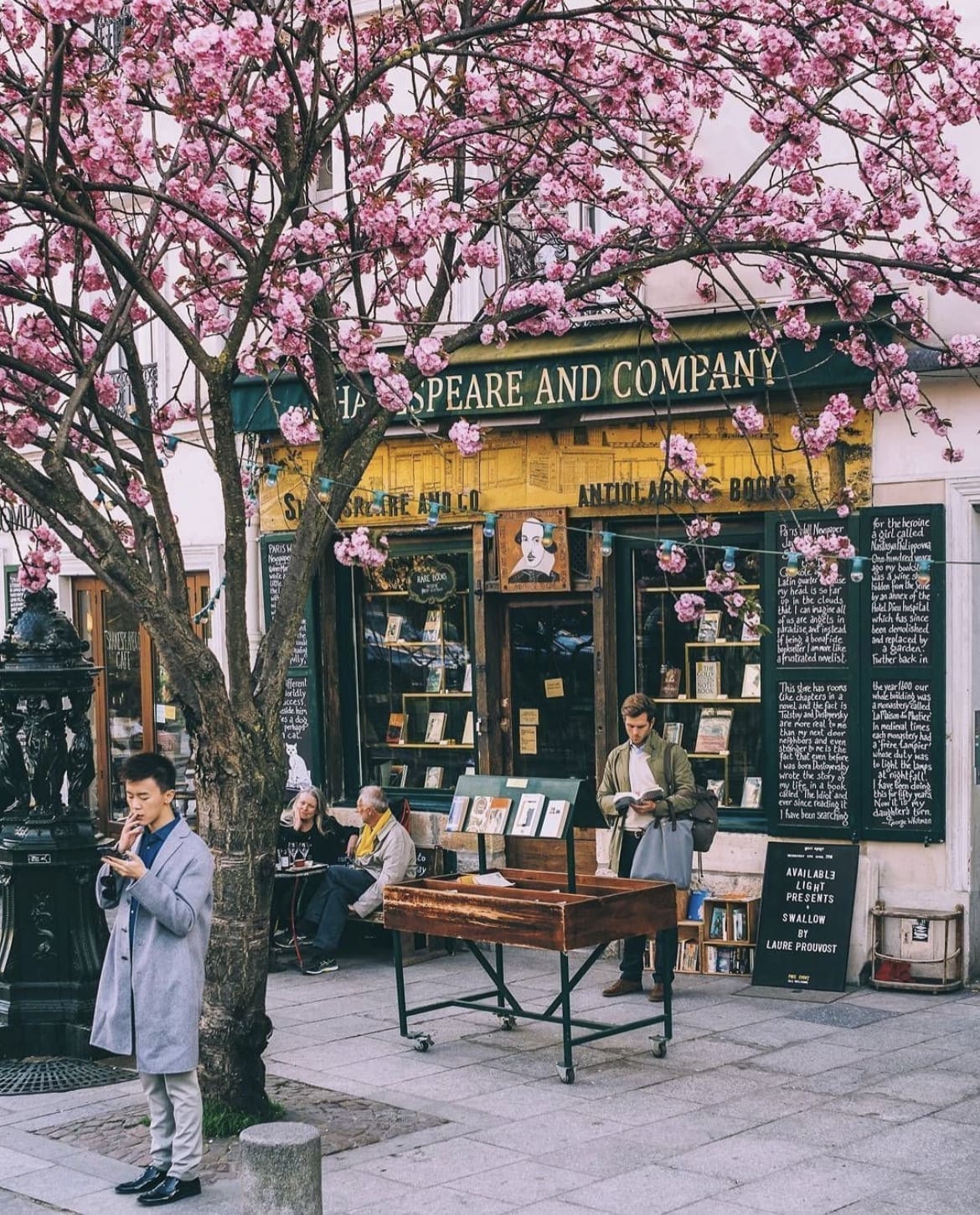 paris bookstores 