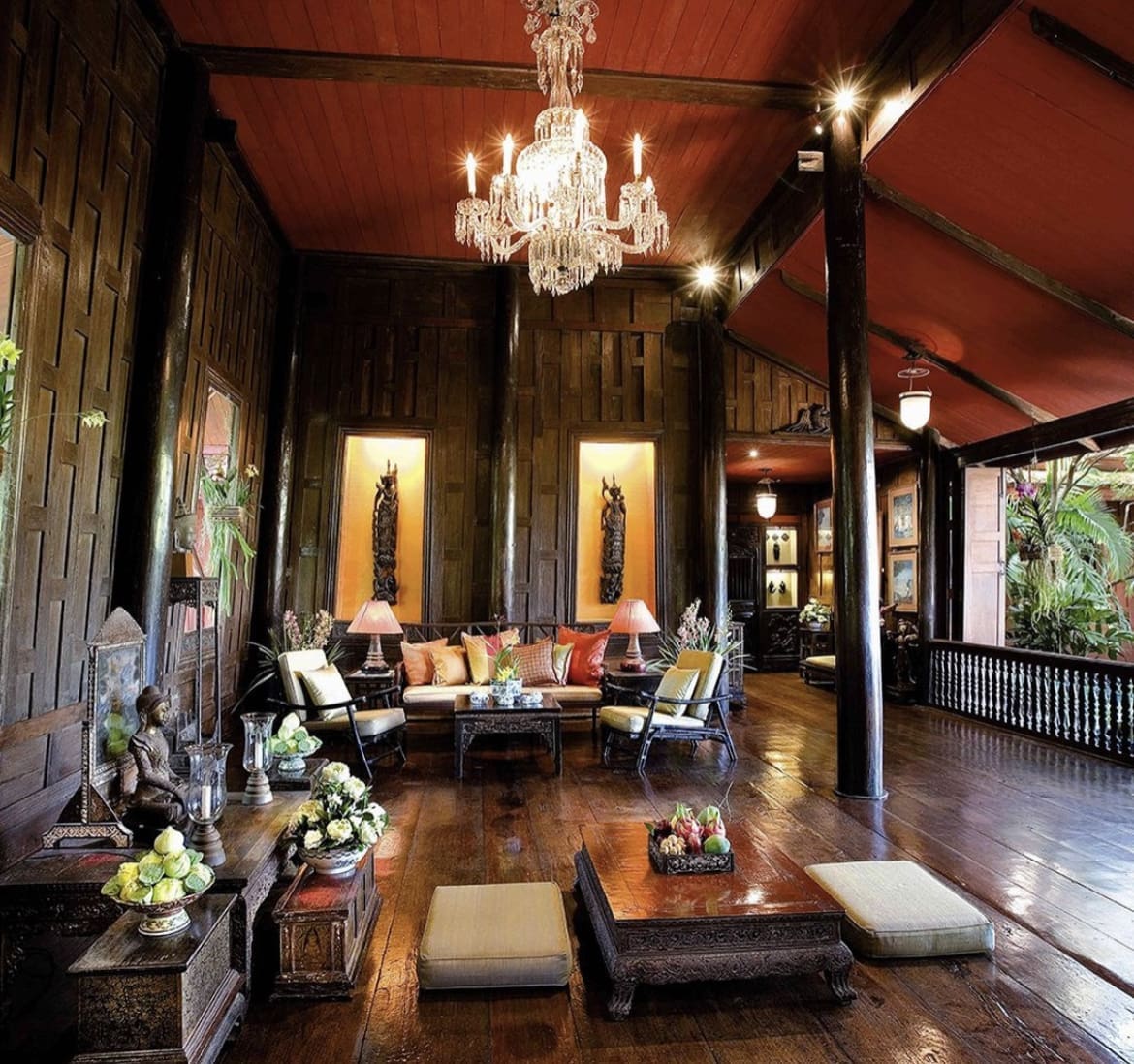 Jim Thompson House Inside