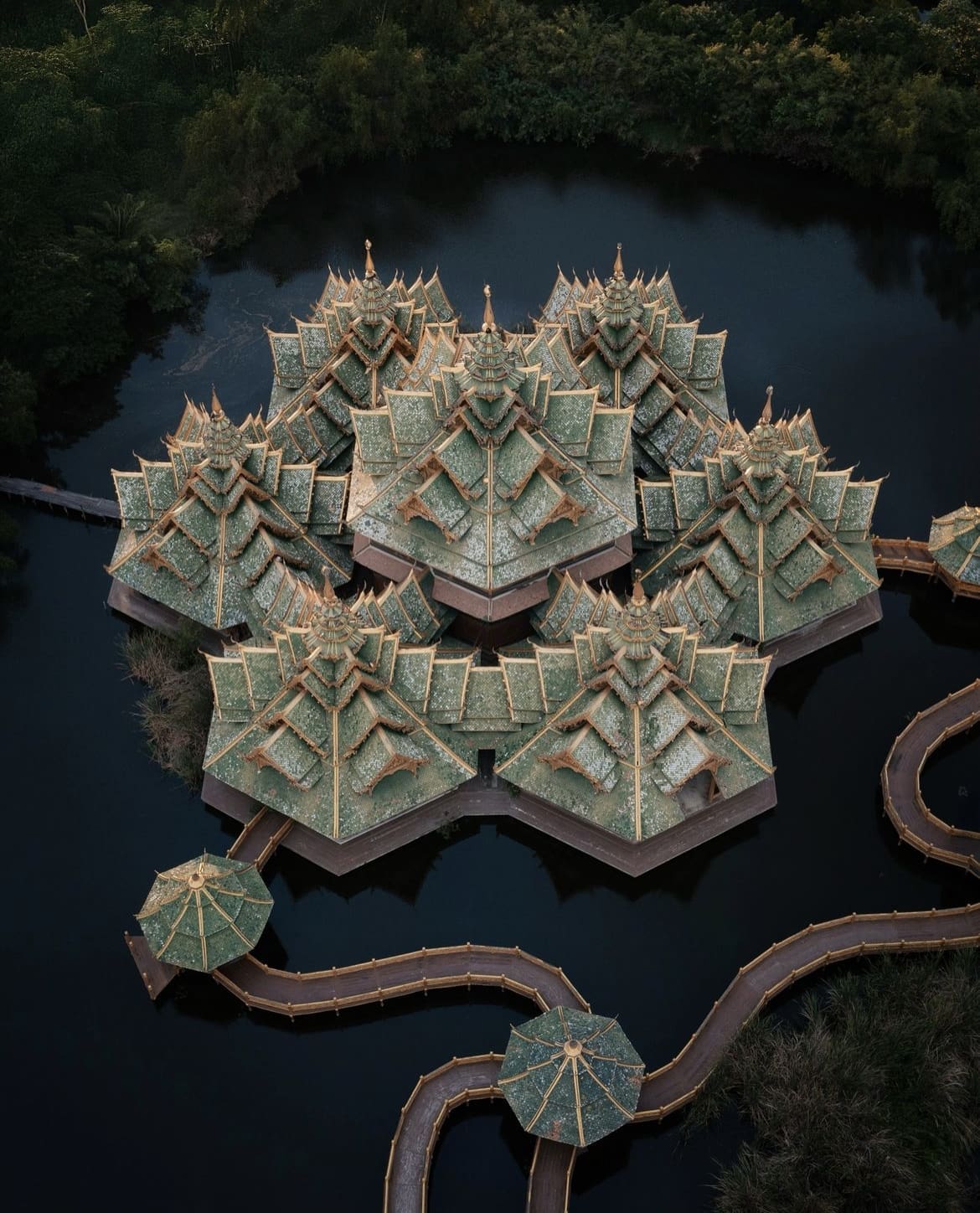 Temple In Bangkok, Thailand