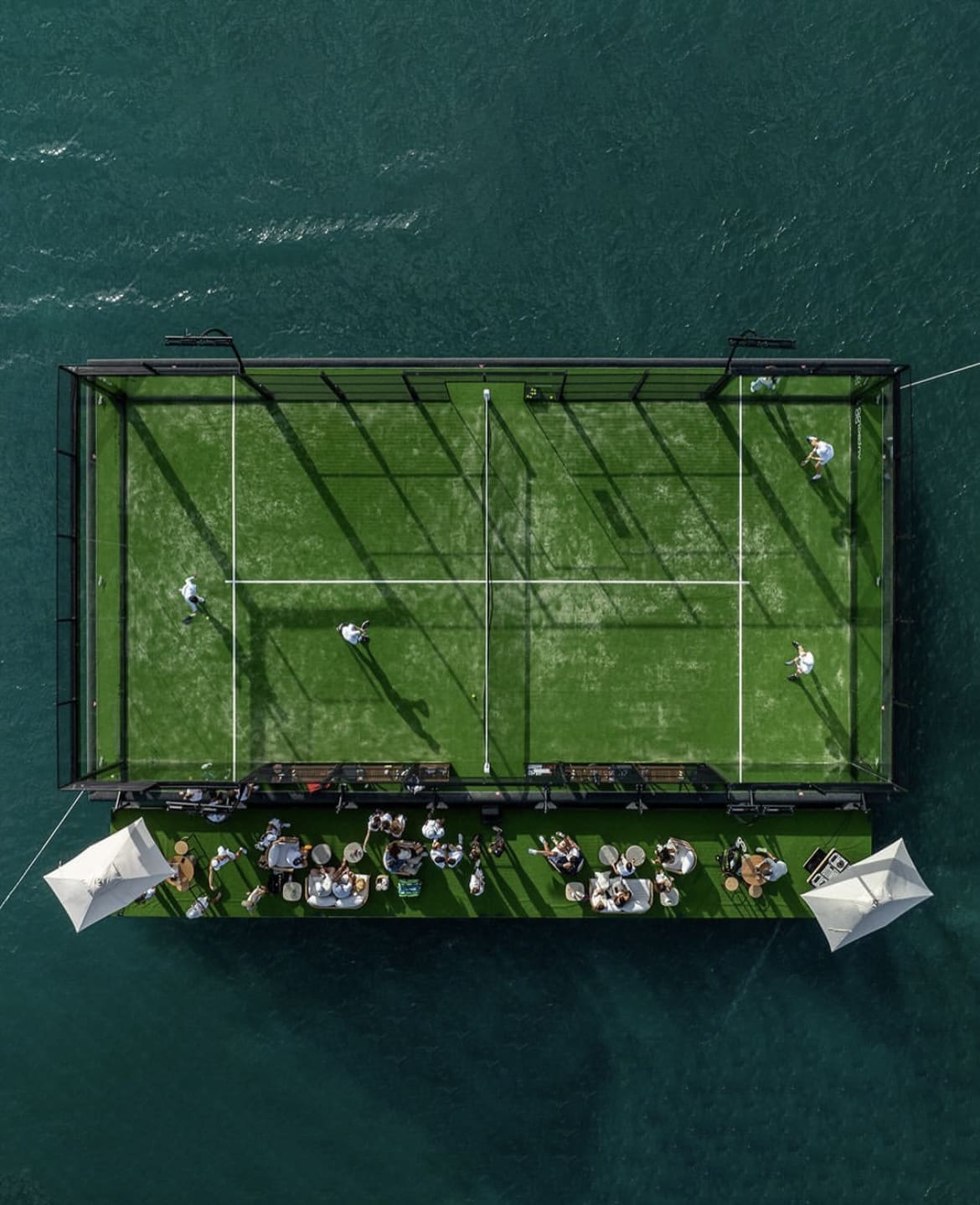 Miami Floating Padel Court