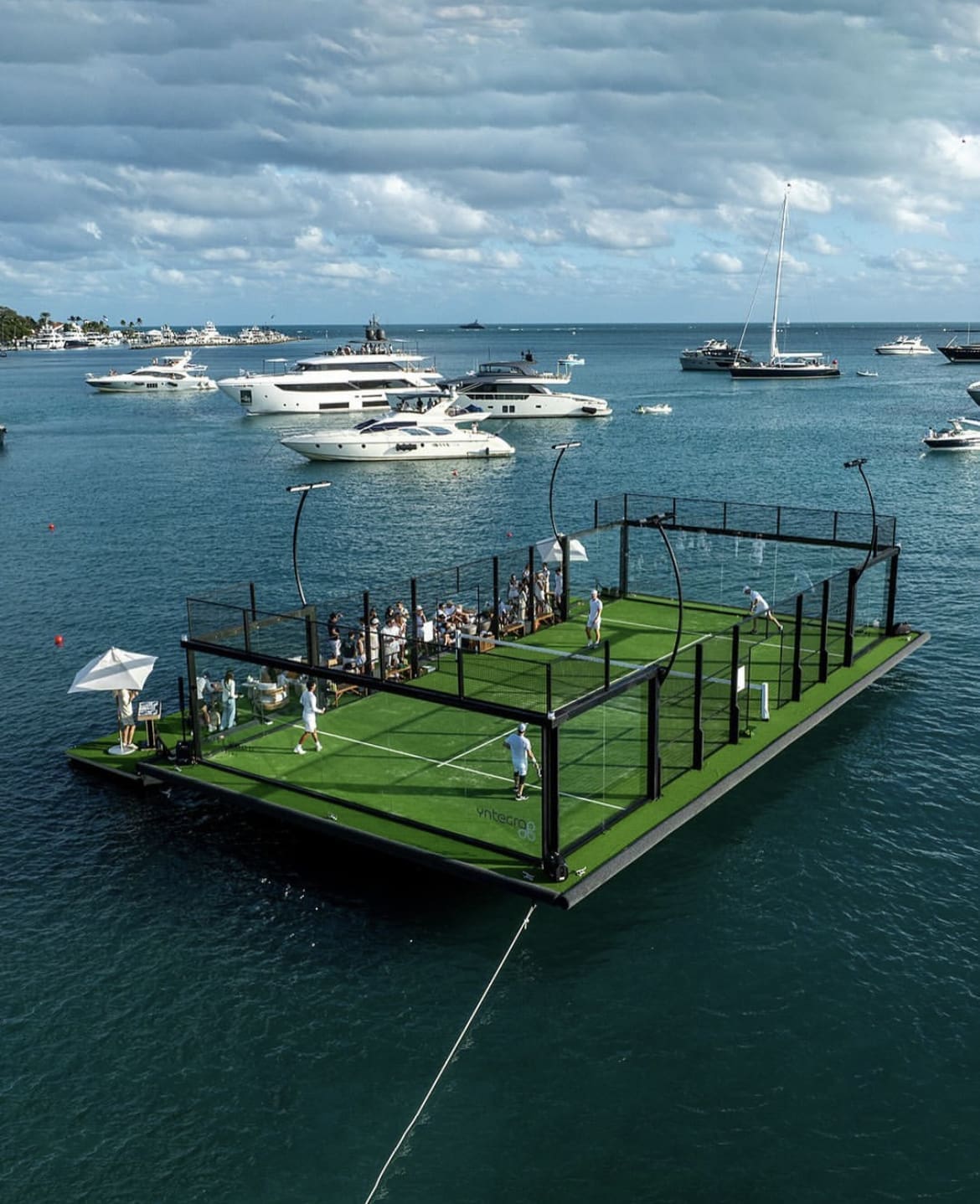 Miami Floating Padel Court